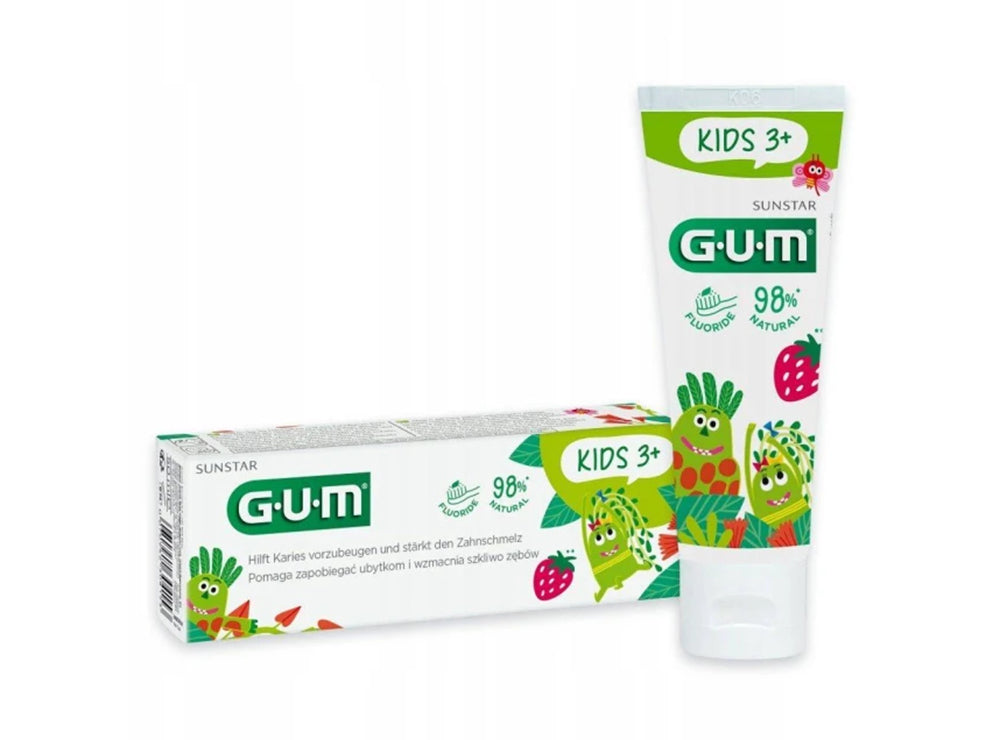 Butler Gum Toothpaste Kids 3+ Years Strawberry 50 ml