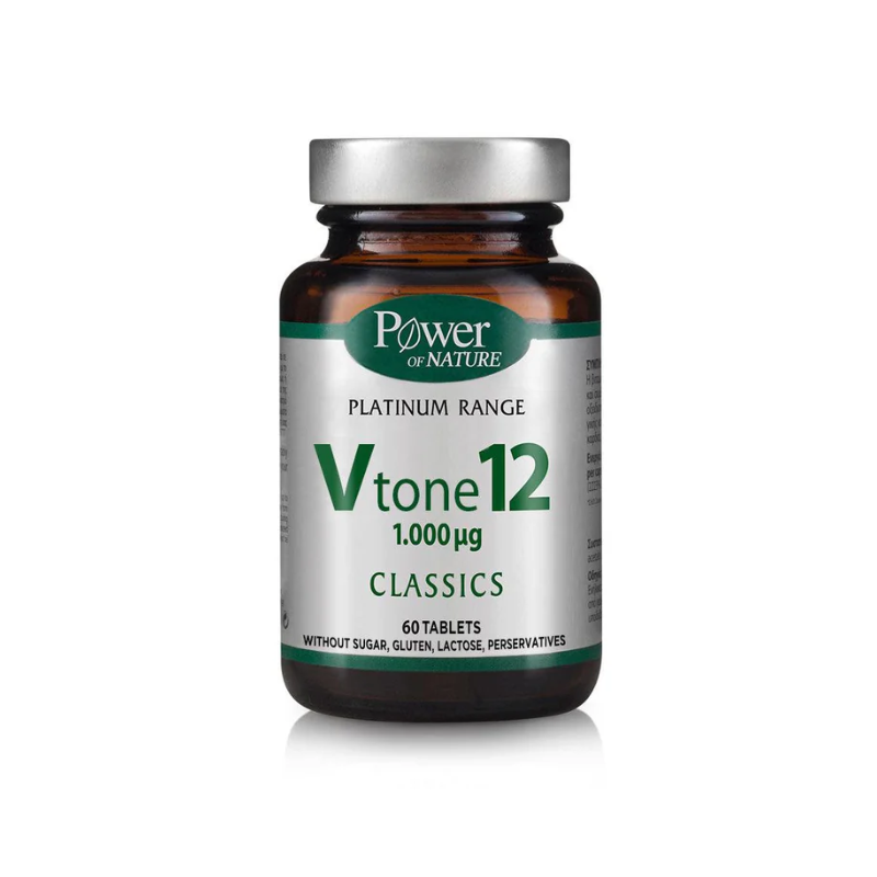 Vtone Vitamin B12 1000ug 12 Tablets