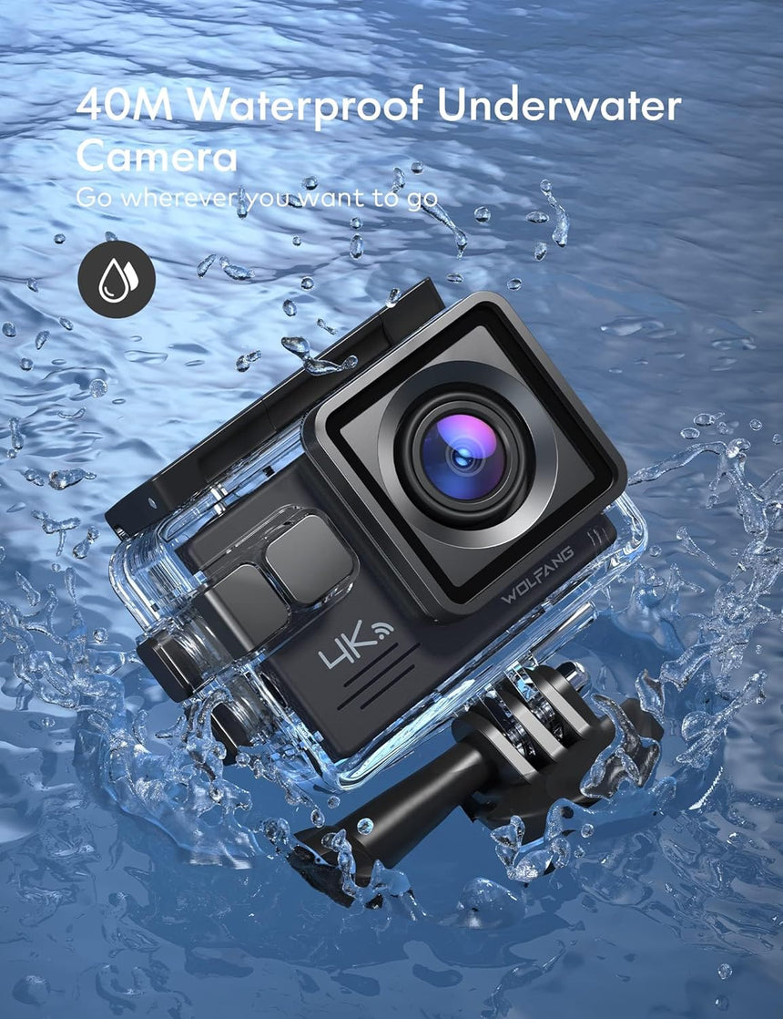Wolfang 4K Sports Camera