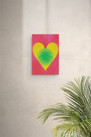 Dragon Heart Digital Print Canvas