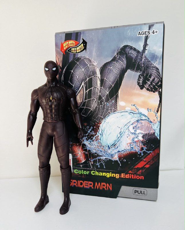 Spiderman Color Changing Figure