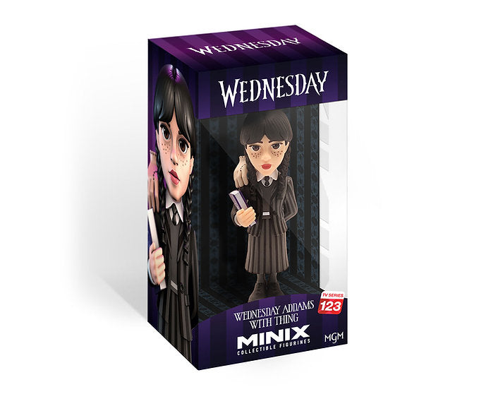 Wednesday with Thing - Wednesday Action Figures Wednesday with Thing - Wednesday Wednesday with Thing - Wednesday Minix