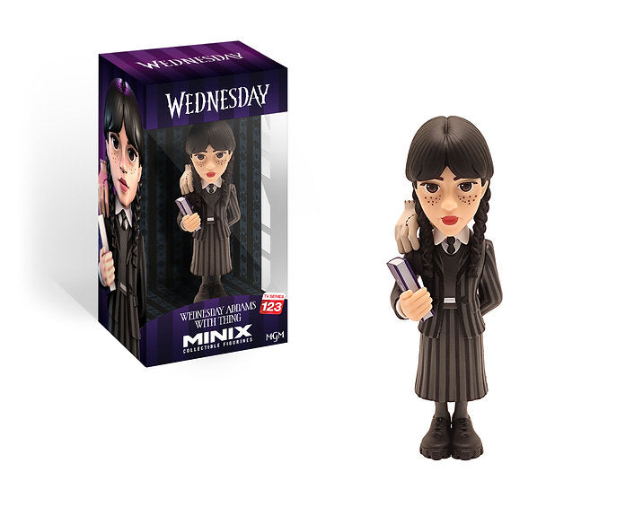 Wednesday with Thing - Wednesday Action Figures Wednesday with Thing - Wednesday Wednesday with Thing - Wednesday Minix