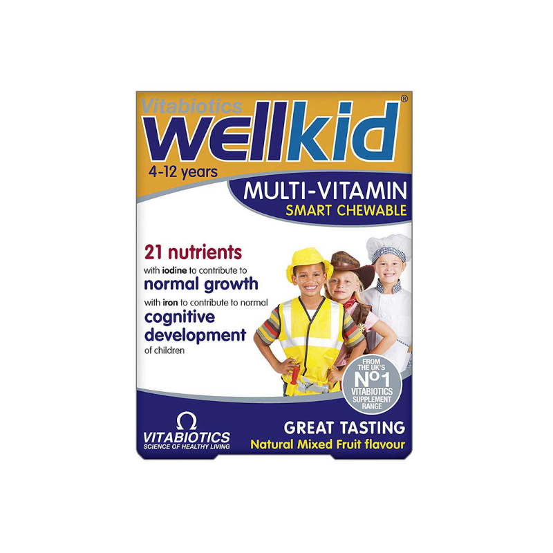WellKid Multi-Vitamin 30 chewables tablets