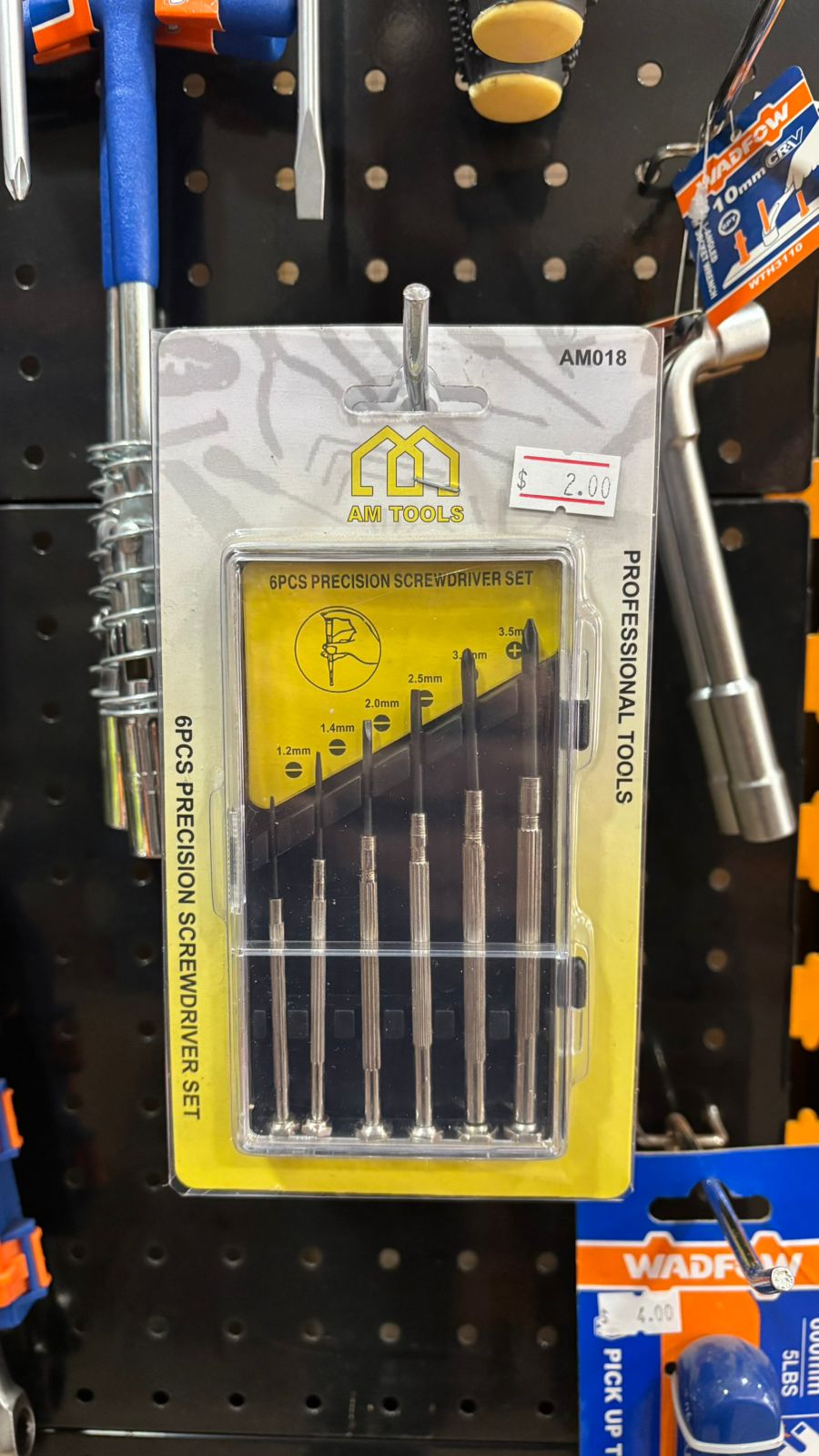 AMtools 6 Pcs precision screwdriver set