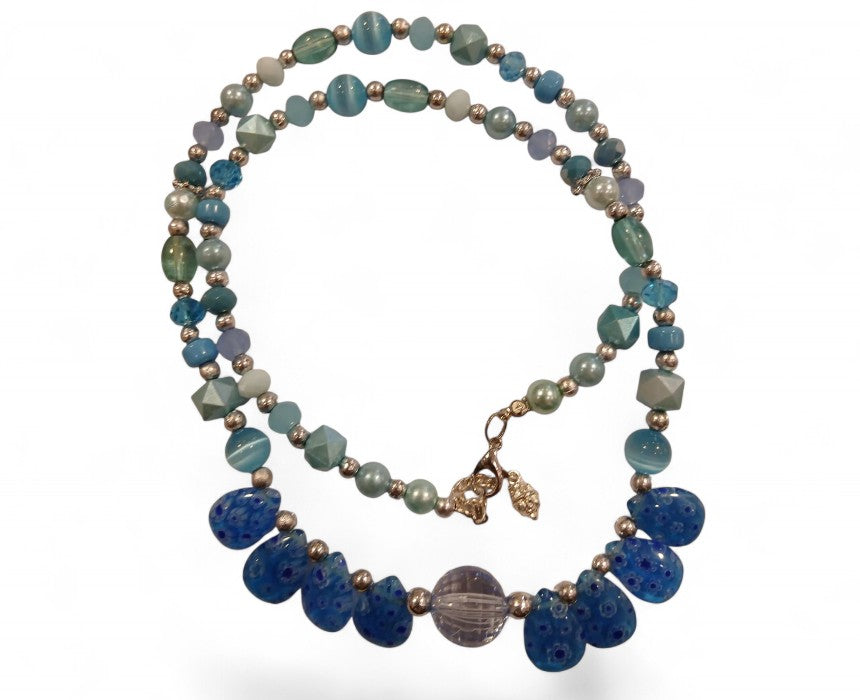 Bluish N. Artisan Necklace