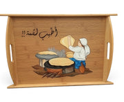 Handpainted Customizable Wooden Tray