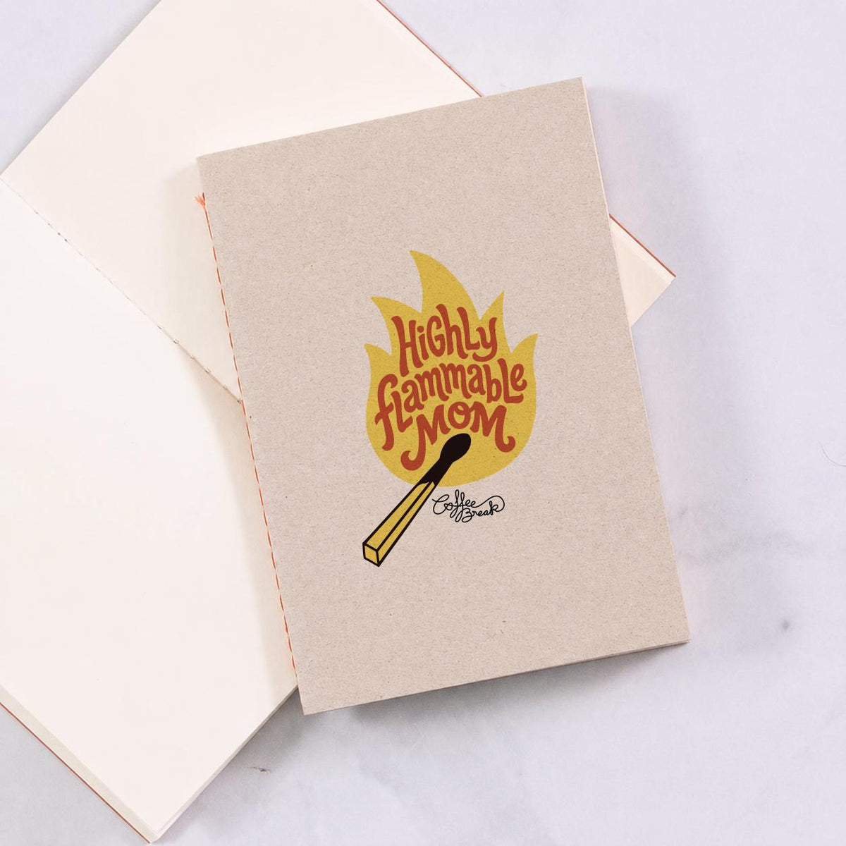 Highly Flammable Mom - Mini Notebook