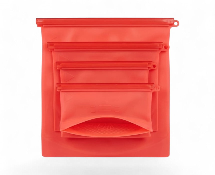 Silicone Freezer Bags Set