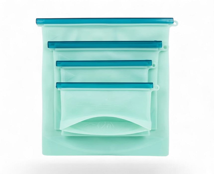 Silicone Freezer Bags Set
