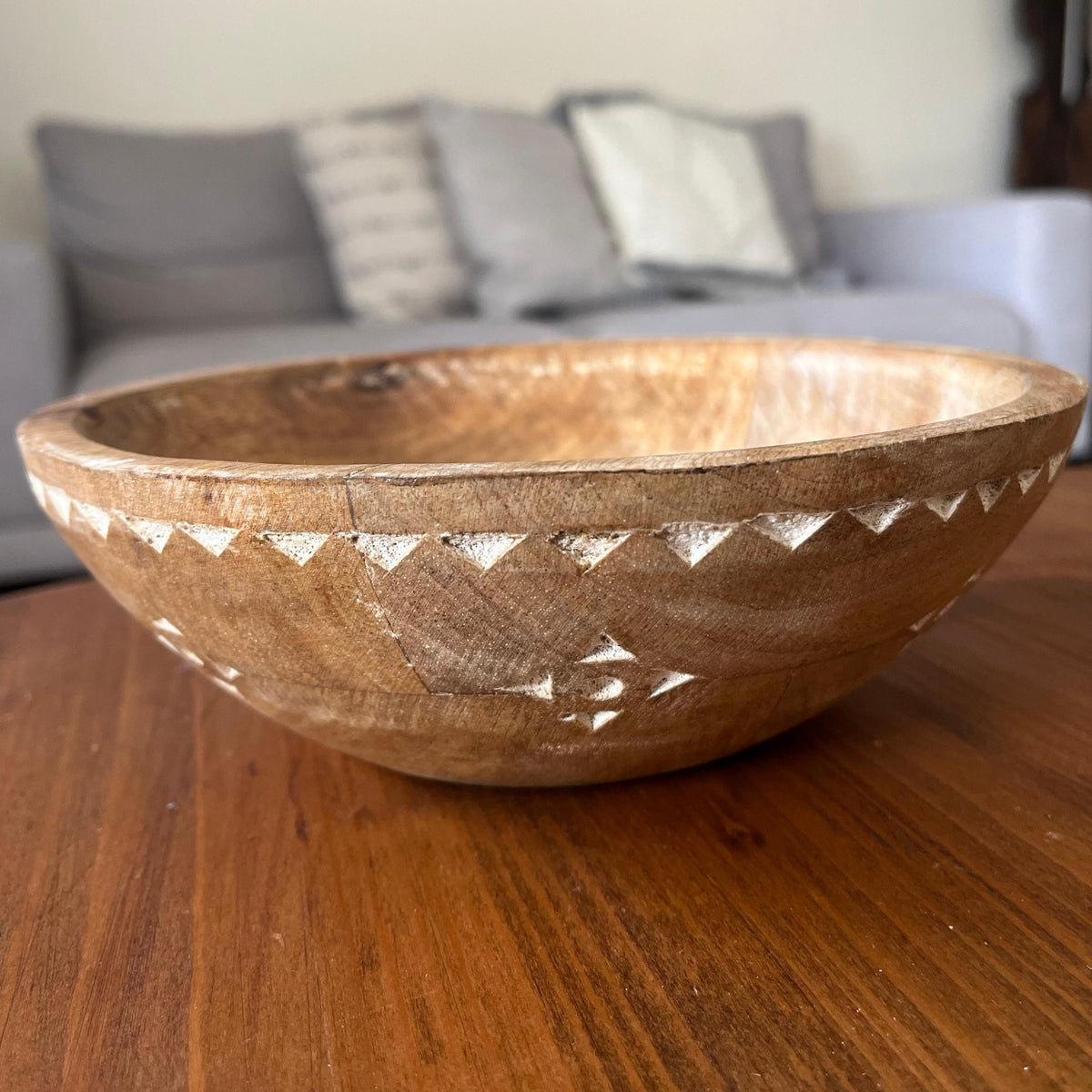 Crafted Wooden Bowl