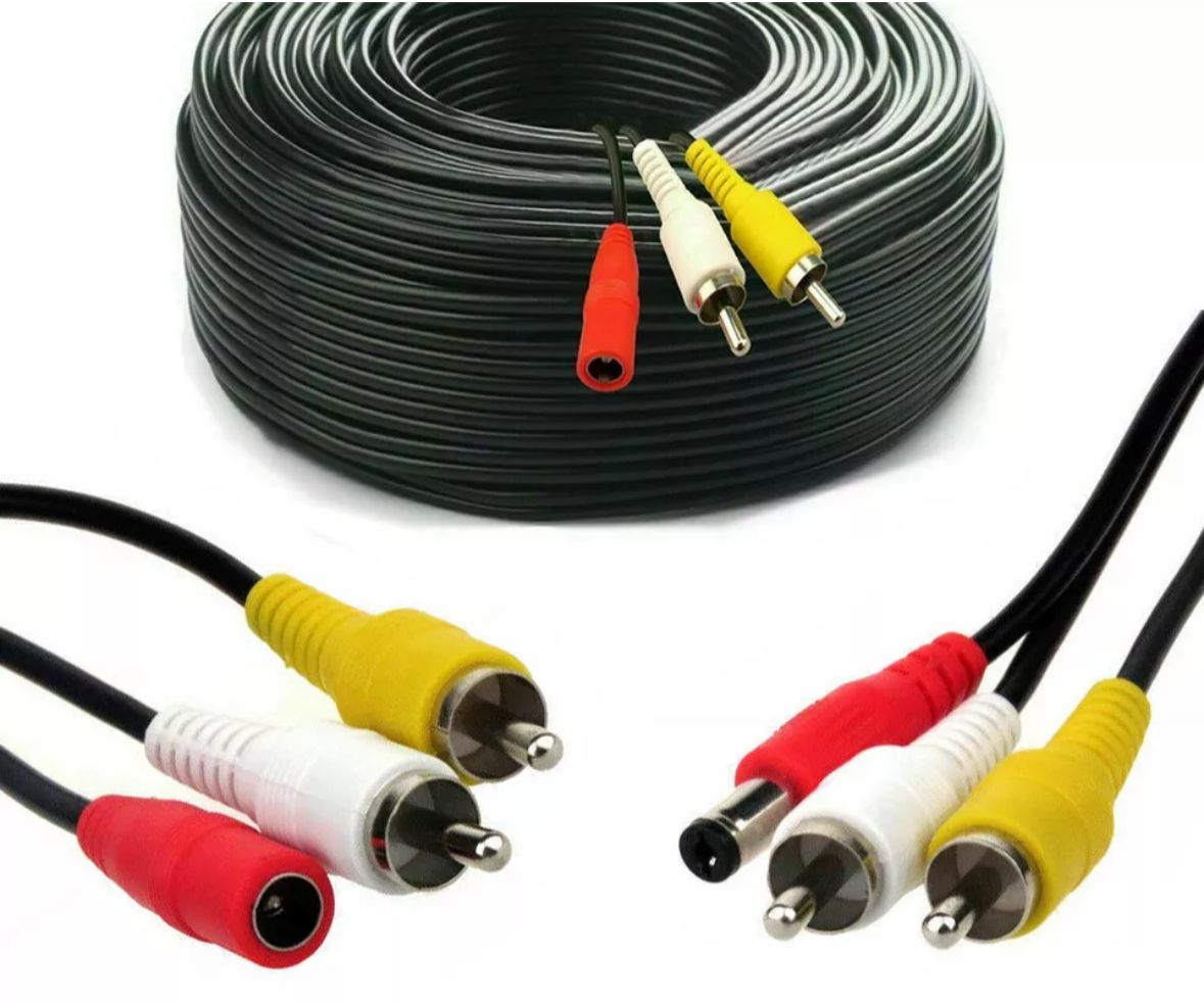 10 M BNC Cable With Audio