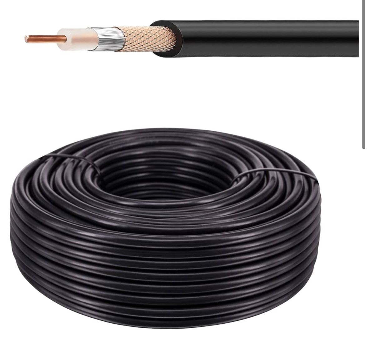 Kolman RG58 Coaxial Cable 90m 50 Ohm