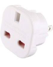 American Plug Adapter with Internal Shutters, Compact Design, and 10A-16A Current Rating for 240V Use