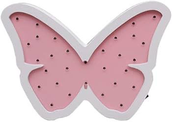 Butterfly Wood LED Light Bulbs 30x22x3cm
