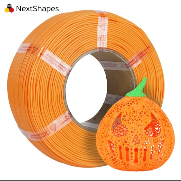 NextShapes PETG Reusable Spool Orange