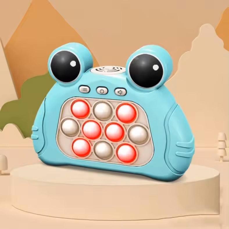Pop it Fidget Toys Memory Game - Frog shaoe
