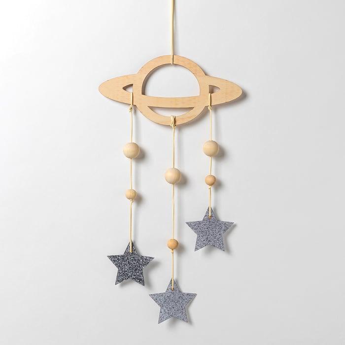 Wood Planet Wall Hanging Decor
