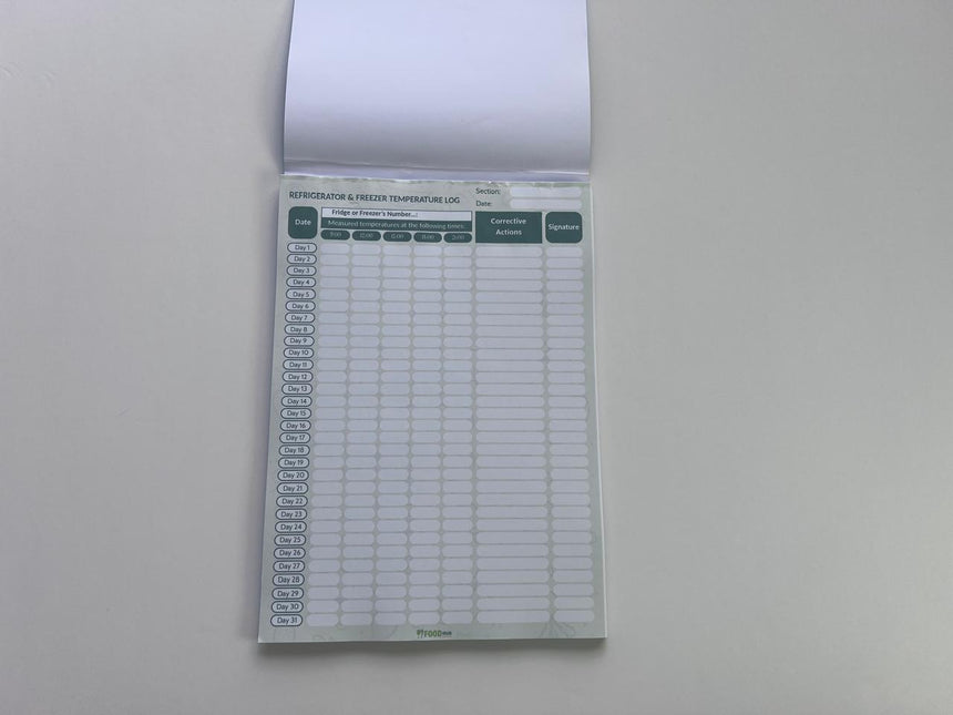Refrigerator & Freezer Temperature Logs