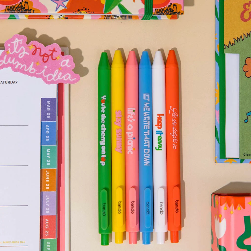 Write On Gel Pen Set
