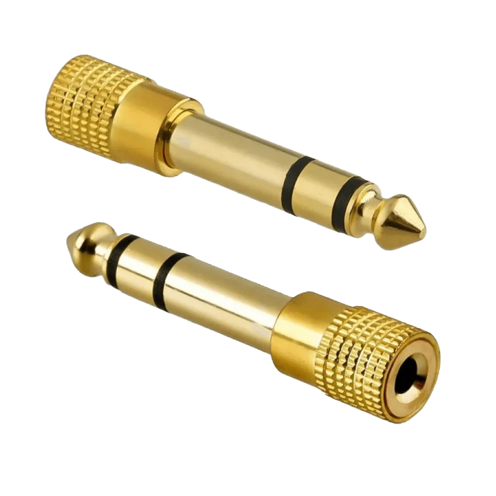 Hebikuo Gold-Plated Audio Connector Adapter