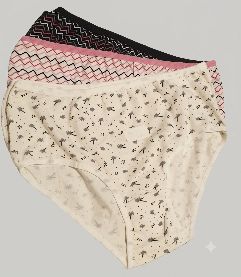 Pinky Promise Women's Printed Slip Underwear XL
