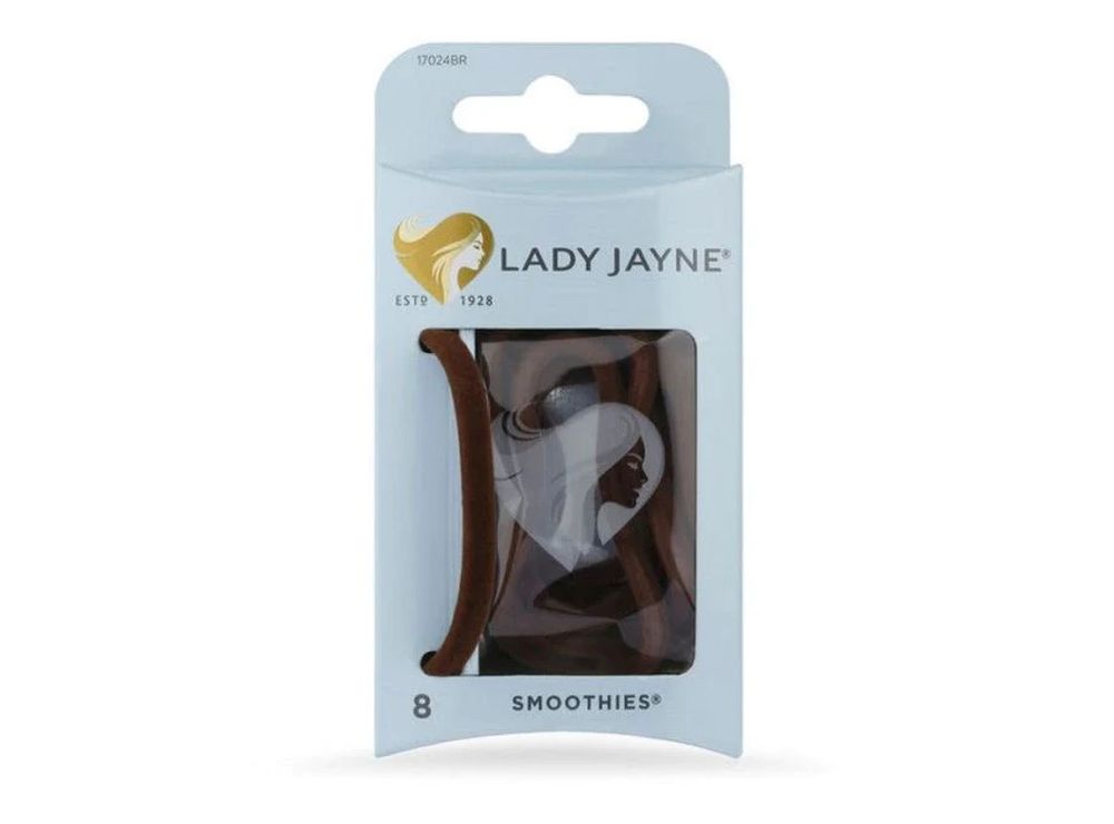 Lady Jayne Smoothies Velvet Elastics Brown