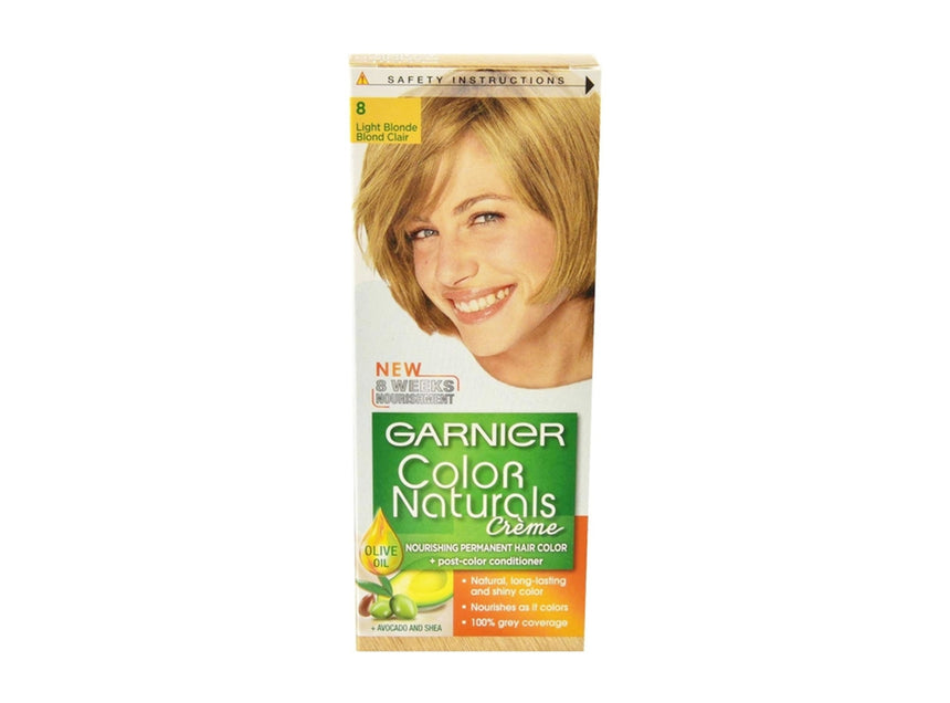 Garnier Color Naturals 8 Light Blonde Hair Dye