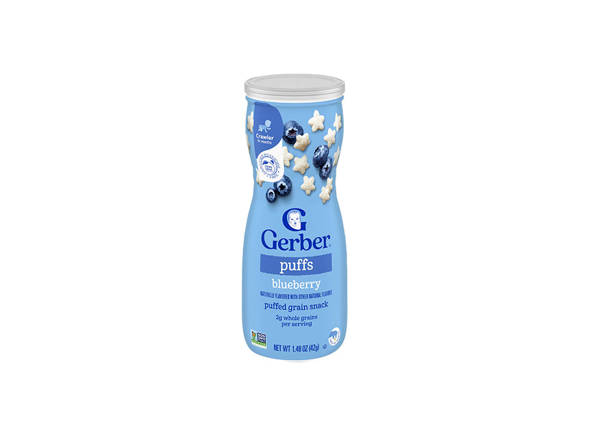 Gerber Organic Blueberry Puffs 42 g
