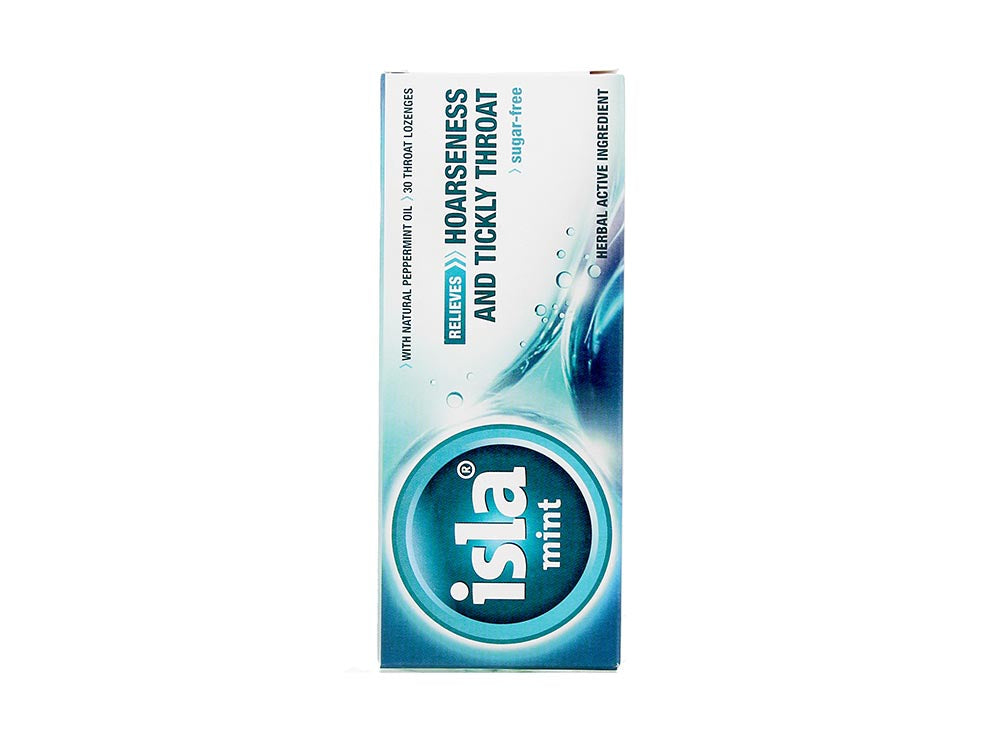Isla Mint Sugar Free Lozenges 30 Tablets