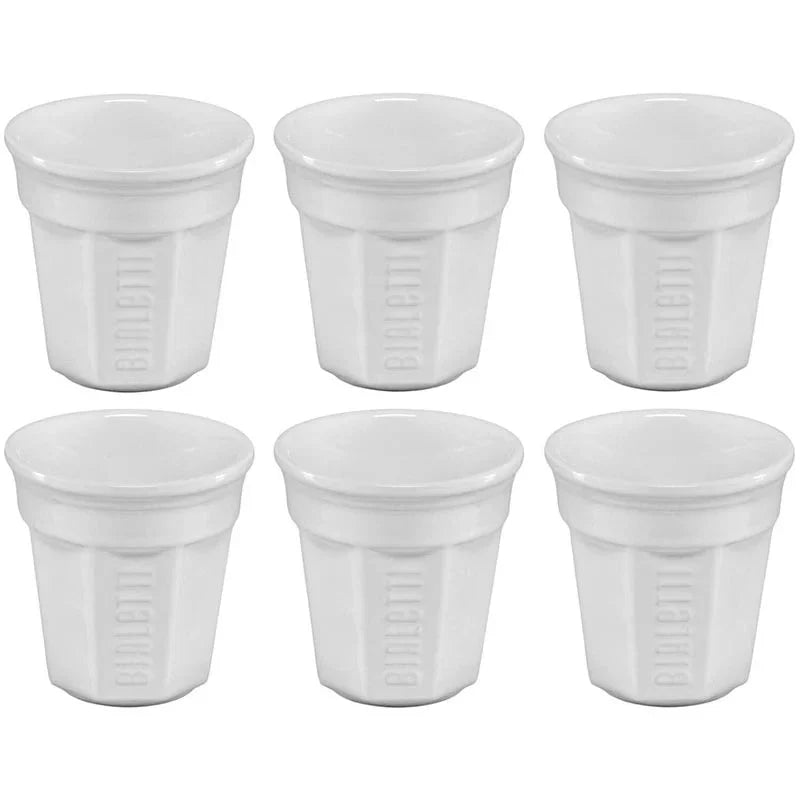 Espresso Cups Set of 6 (0.6L) Coffee & Tea Cups Espresso Cups Set of 6 (0.6L) Espresso Cups Set of 6 (0.6L) Bialetti