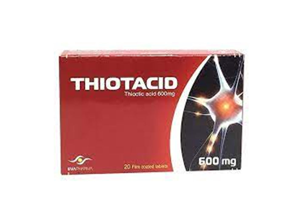 Thiotacid Alpha Lipoic Acid 600 mg 30 Pieces
