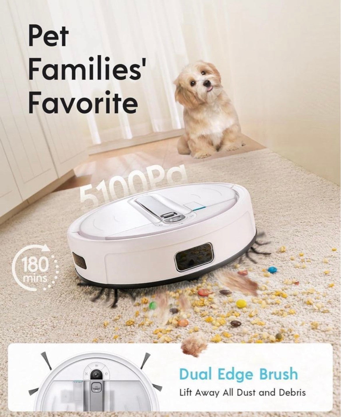 Yeedi Cube Robot Vacuum