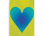 Sea Heart Digital Print Canvas
