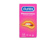 Durex Pleasuremax Dots And Ribs Condoms 12 Pieces