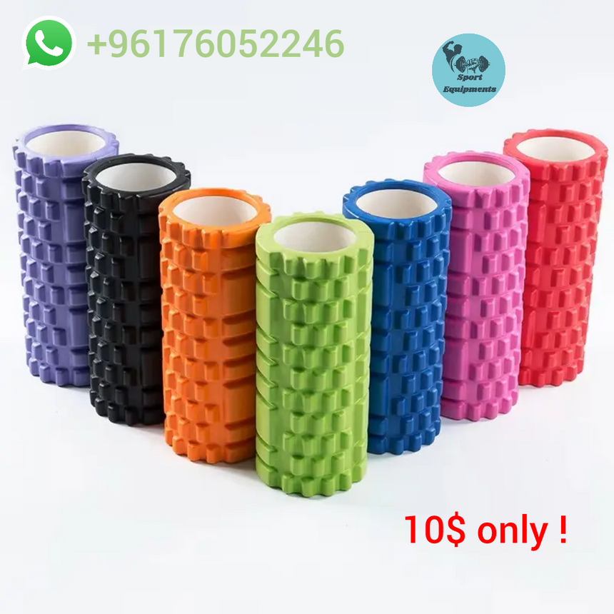 Foam rollers for yoga and rehabilitation