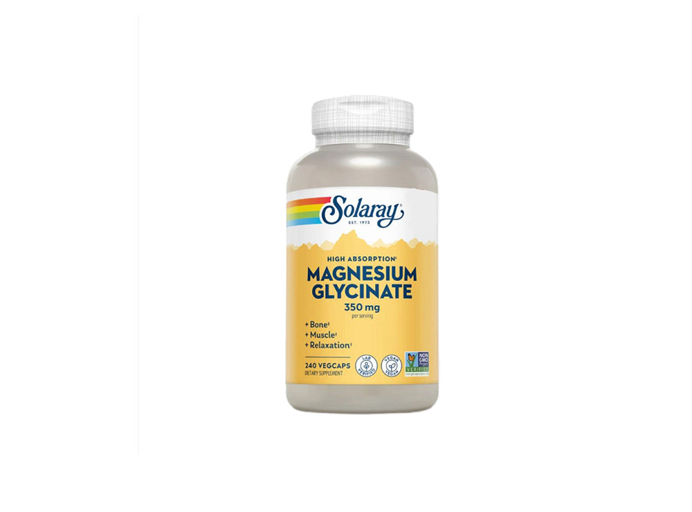 Solaray Magnesium Glycinate 350 mg 240 Pieces