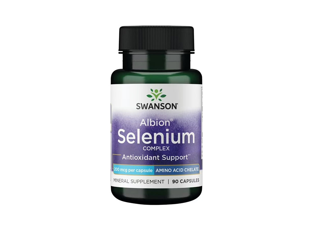 Swanson Albion Selenium 200Mcg 90 Capsules