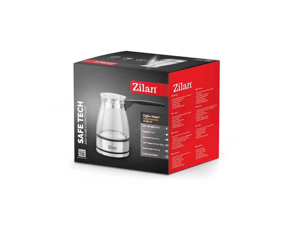 Zilan Coffee Maker 4 Cups 800W