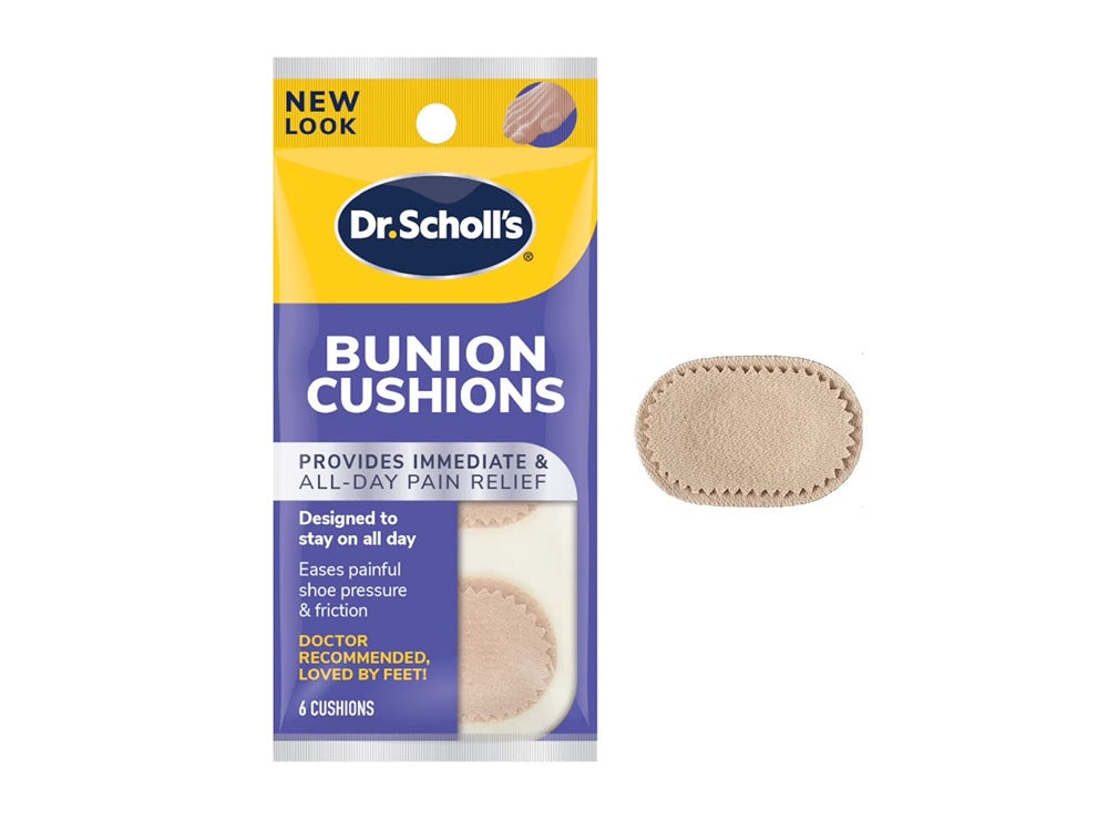 Dr Scholl's Bunion Cushions Pain Relief 6 Pieces