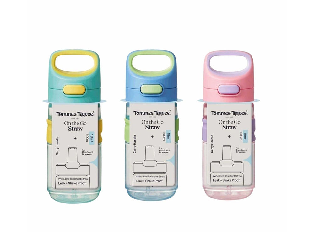 Tommee Tippee Fliptop Sportee Straw Bottle 18M+ 500 mL