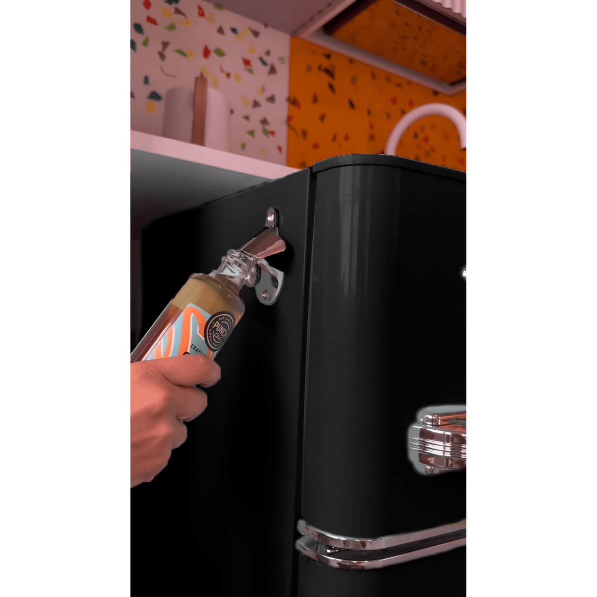 Two Door Retro Mini Fridge-Freezer, Black Wine Cooler Two Door Retro Mini Fridge-Freezer, Black Two Door Retro Mini Fridge-Freezer, Black Nostalgia