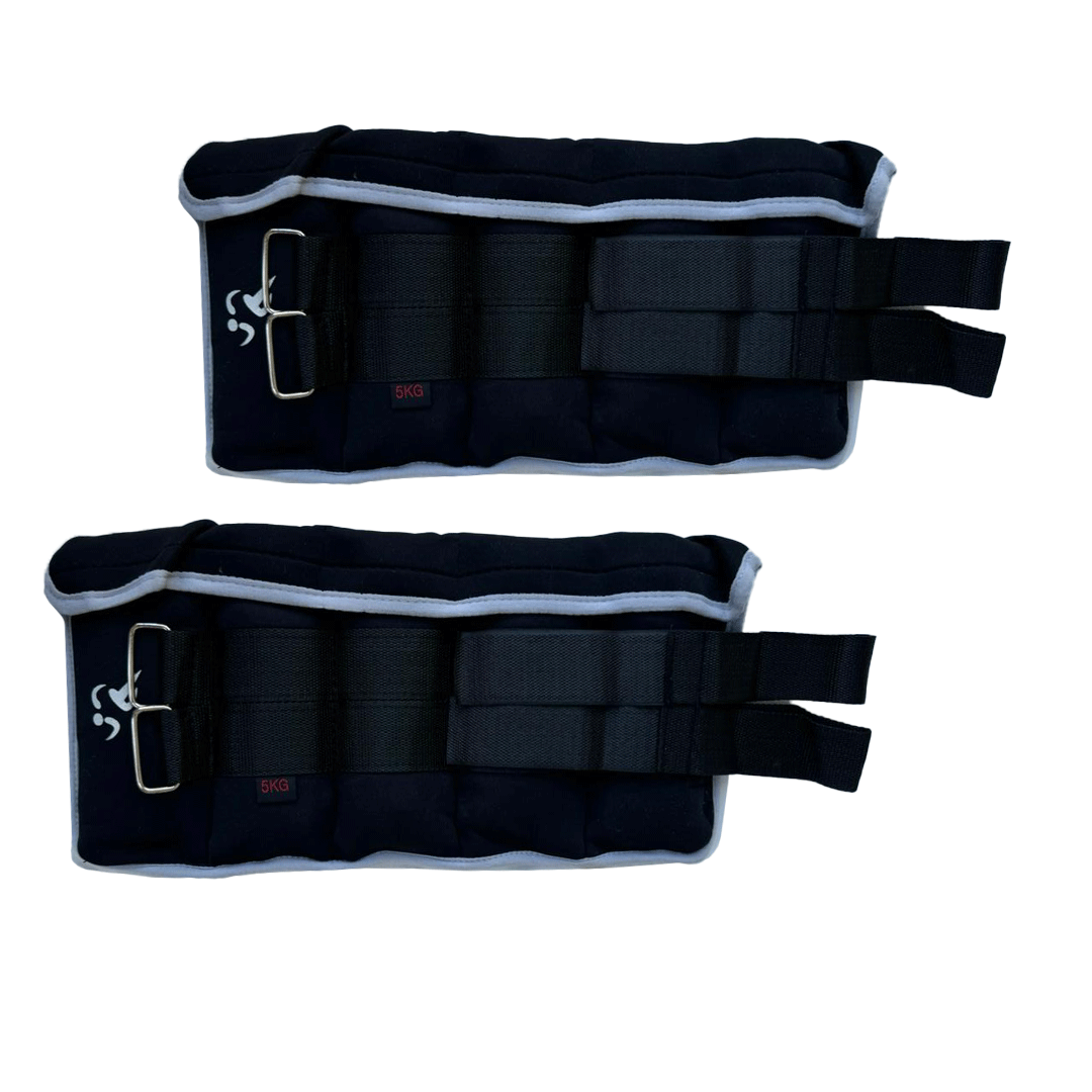 Adjustable Ankle Weight 5Kg Total Pair