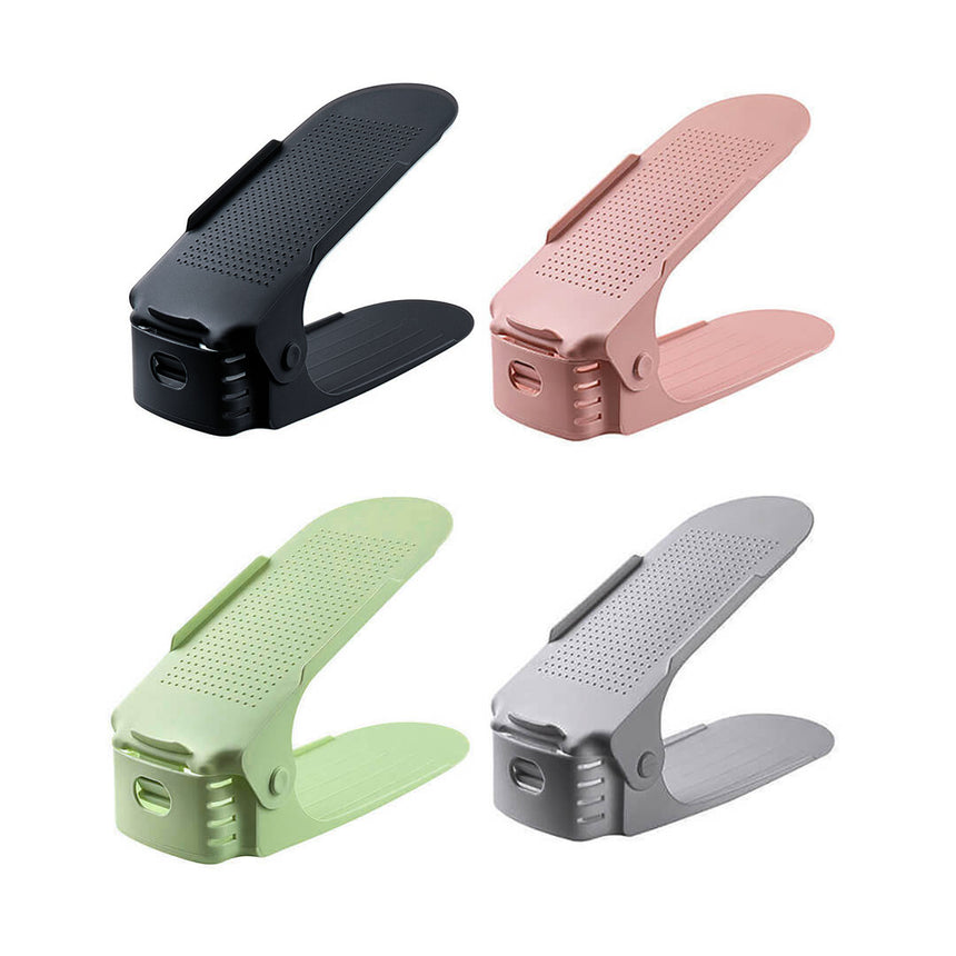 Adjustable shoe storage for cabinets organization