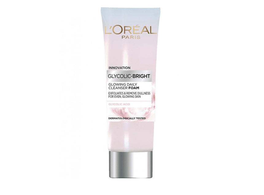 L'Oreal Glycolic Bright Cleanser Foam 100 ml