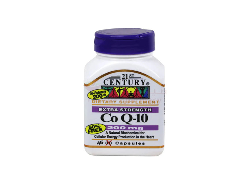 21st Century Coq10 200mg 45 Capsules
