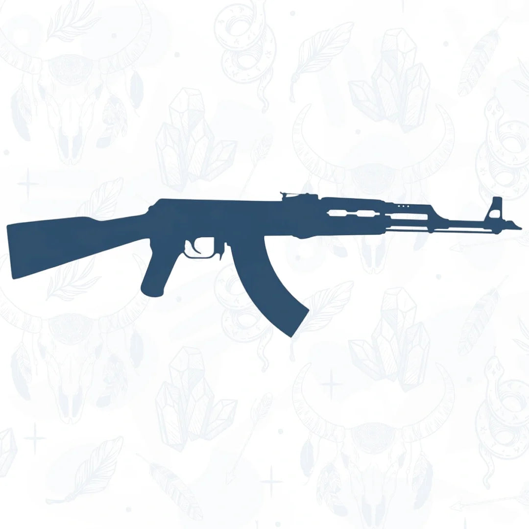 ak-47 weapon tattoo design from inkbee store lebanon