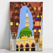 uPaint Sacred Mosque of Medina Paint By Numbers Kit
