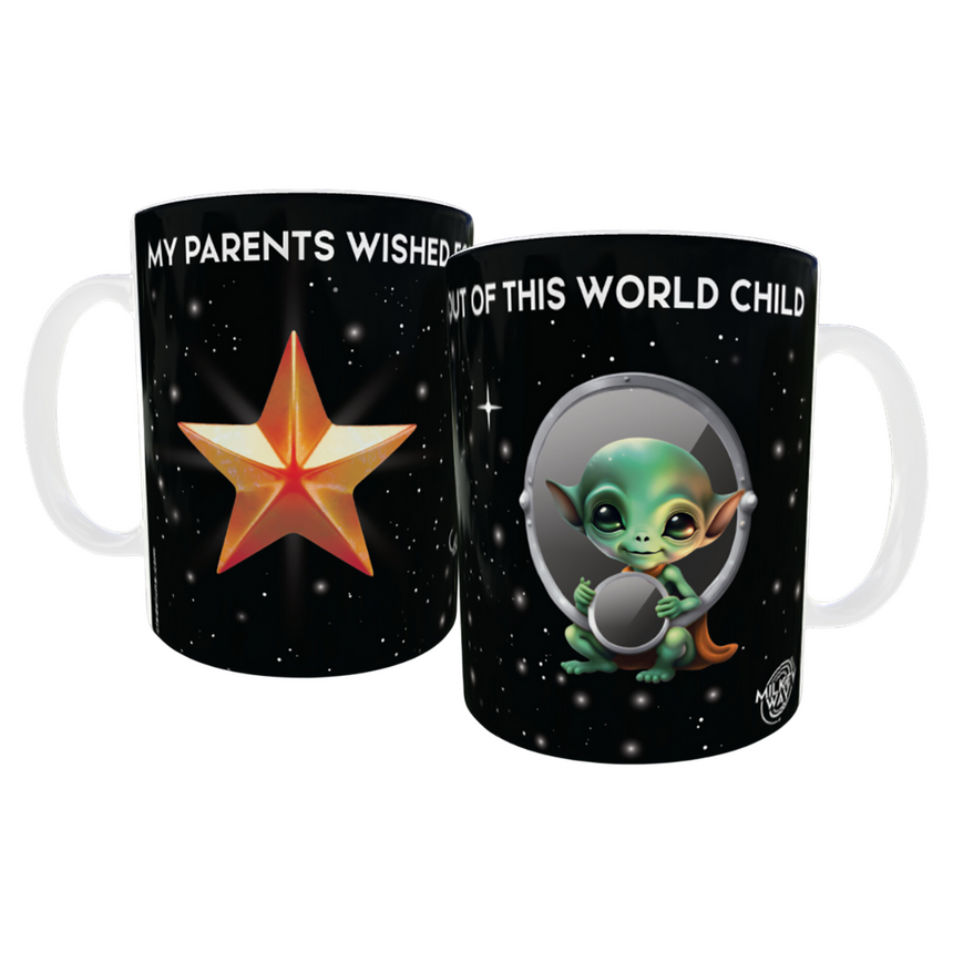 Alien And Star Mug