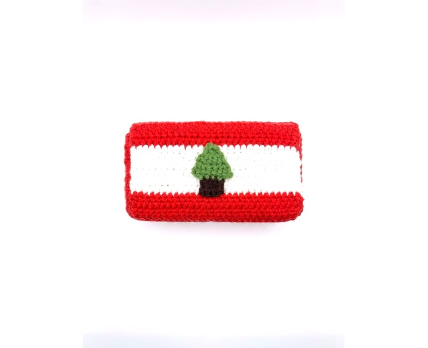 Crochet Lebanon Mini Card Wallet
